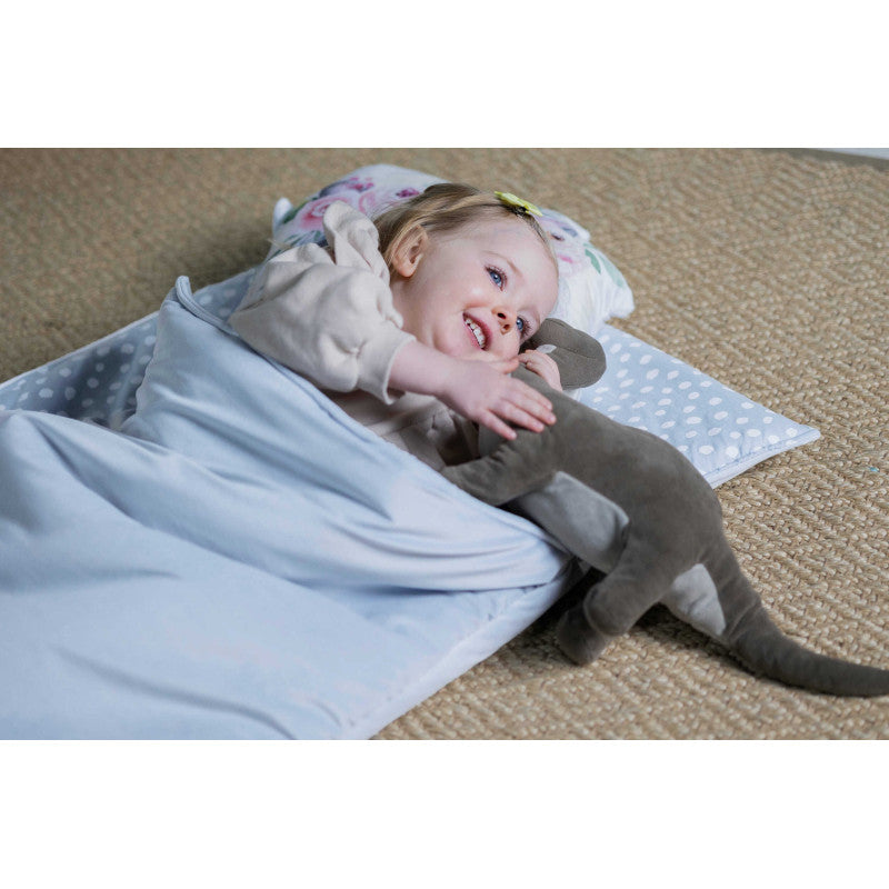 Kids&#39; Velvet Sleeping Bag – Comfortable &amp; Allergy-Safe by Sówka at brixbailey.com