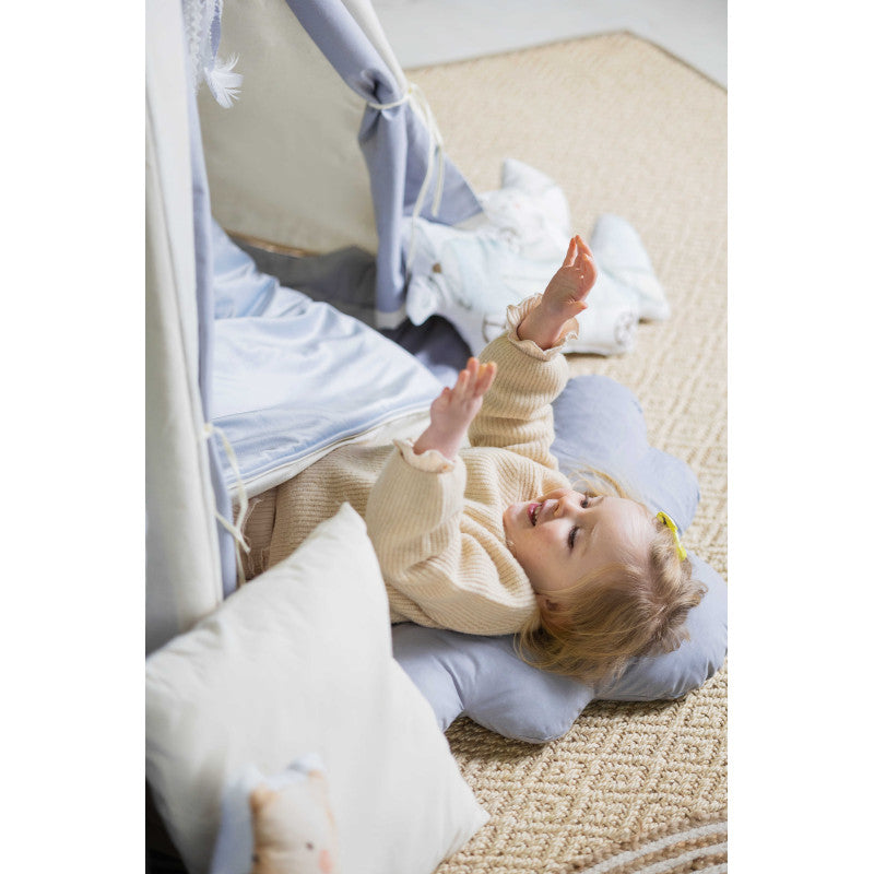 Kids&#39; Velvet Sleeping Bag – Comfortable, Hypoallergenic, Portable by Sówka at brixbailey.com