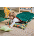 Kids' Allergy-Free Velvet Sleeping Bag – Ideal for Naps & Travel by Sówka at brixbailey.com