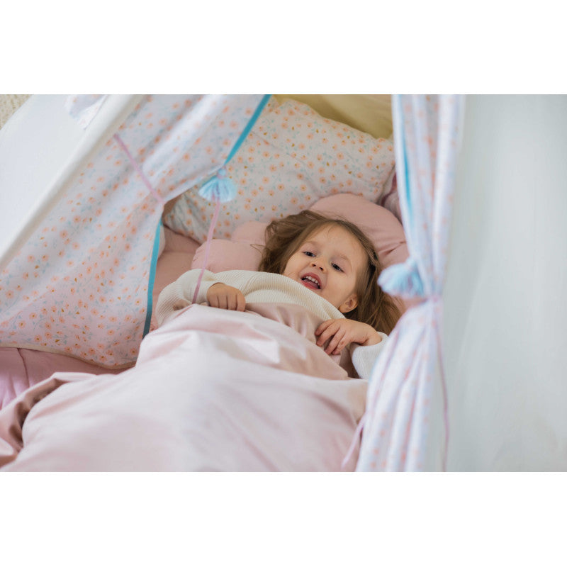 Kids&#39; Velvet Sleeping Bag – Comfortable &amp; Hypoallergenic by Sówka at brixbailey.com