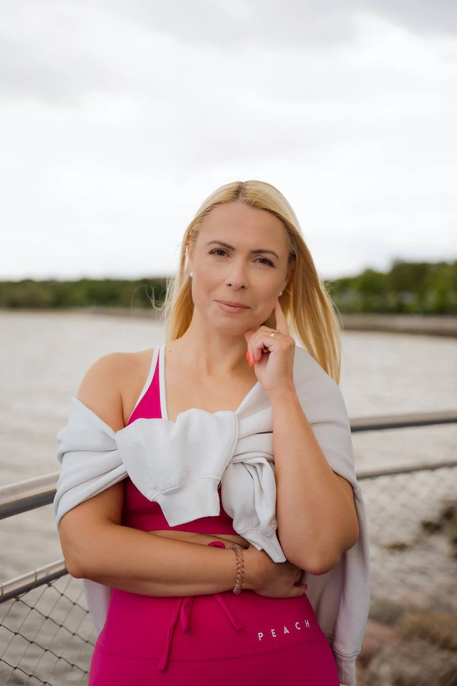 Raspberry Dream Sports Bra for Women