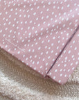 Standard Changing Mat - Dusky Pink Spots Print