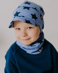 Spring to Autumn Cotton Kids Cap with Stars