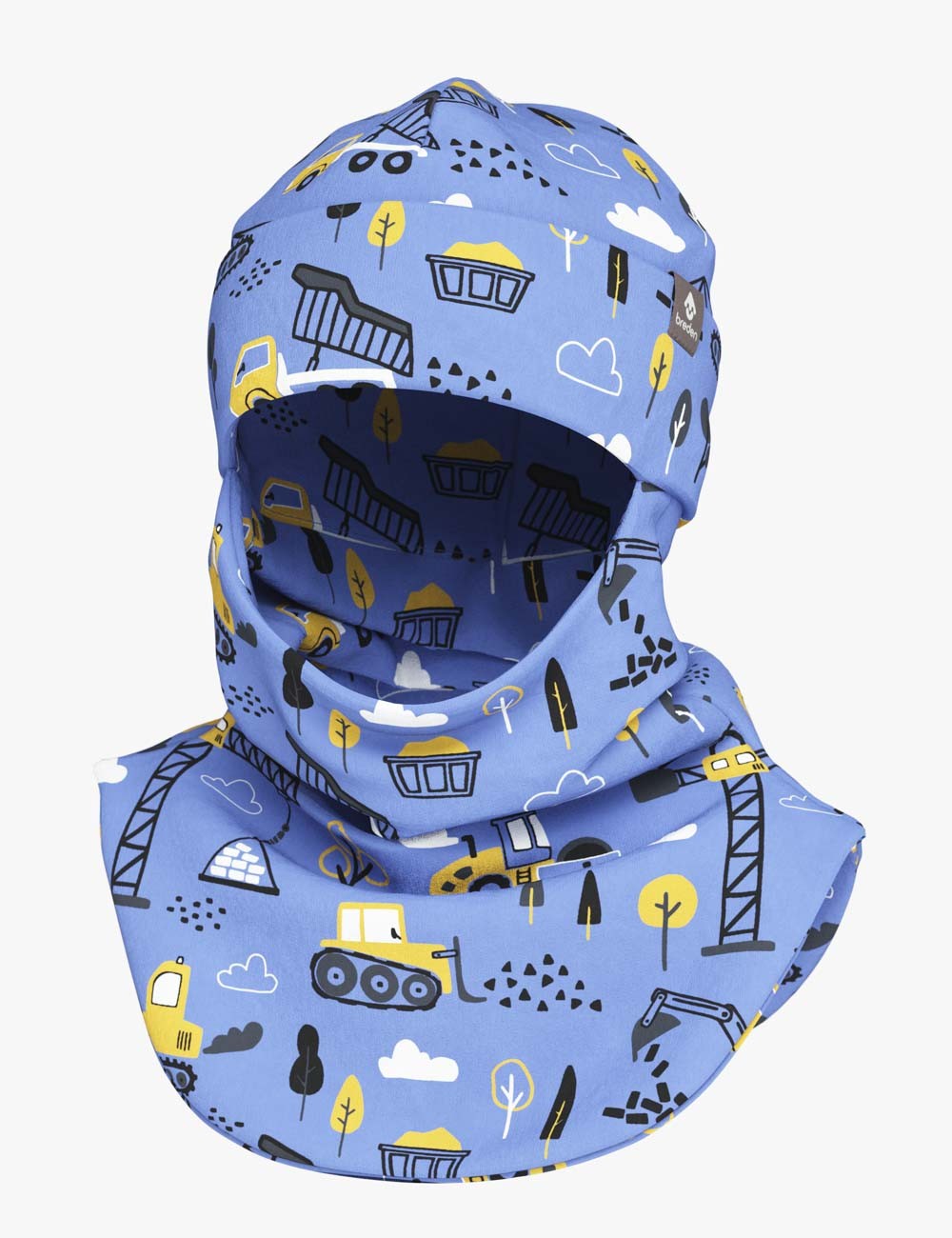 BREDEN Kids Balaclava - Dual Layer Cotton | Versatile 2-in-1 Hat and Scarf, Oeko-Tex Certified by Breden at www.brixbailey.com