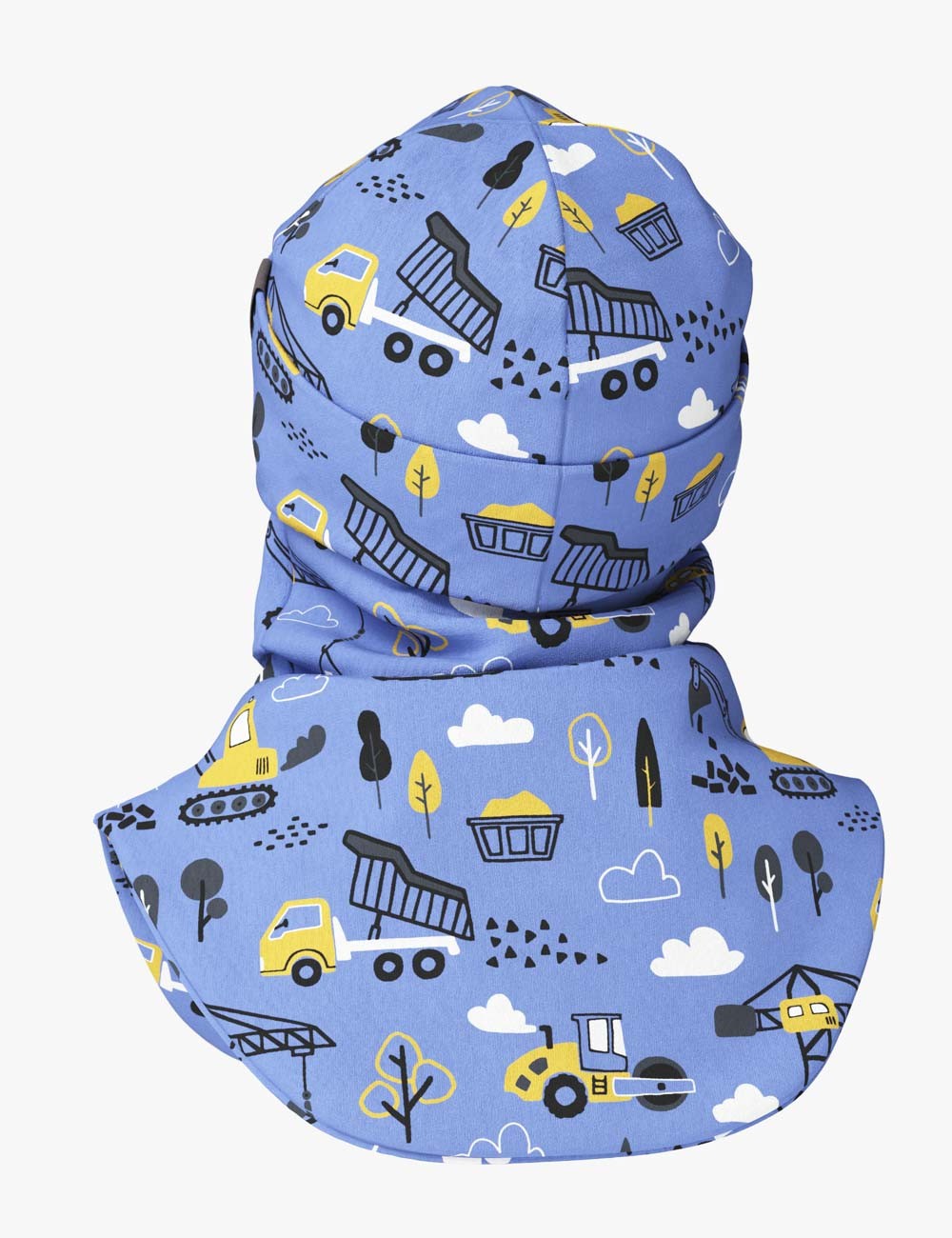 Spring to Autumn Kids Balaclava Construction Print