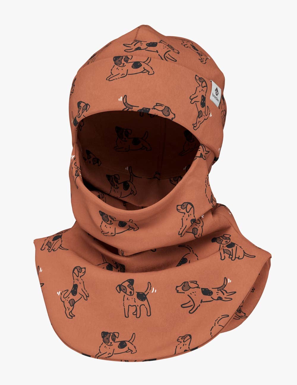 Cozy Copper Kids Balaclava for Mild Weather