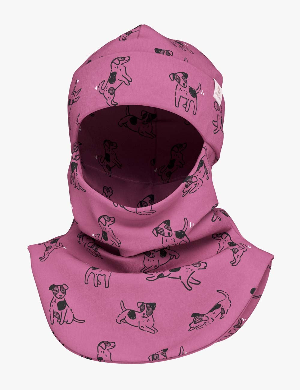 Pink Dogs Cozy Kids Balaclava
