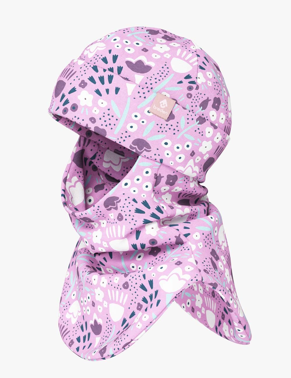Spring Fall Kids Balaclava in Spring Flower