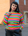 Rainbow Breastfeeding Top