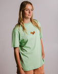 Premium heavy fabric, embroidered, regular-fit, unisex t-shirt. by Sossu at www.brixbailey.com