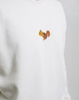 Cream Unisex Squirrel Sweatshirt