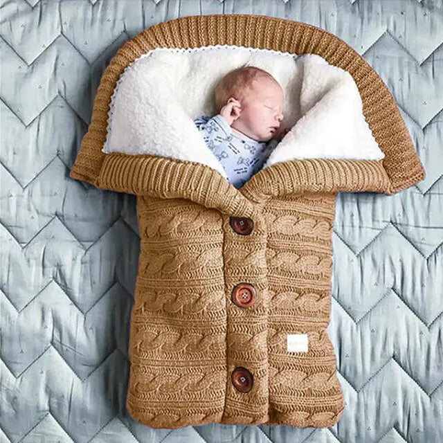 Baby Winter Warm Sleeping Bag - Cozy, Soft & Snug for Infants & Toddlers by Baby Lamby at brixbailey.com