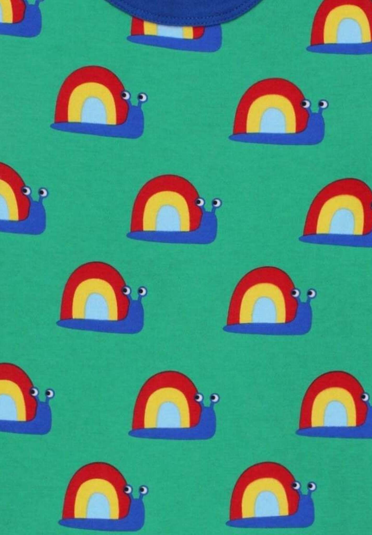 Premium baby snail print organic cotton short sleeve t-shirt with snap buttons, soft GOTS certified fabric, stylish and comfortable by Toby Tiger at brixbailey.com