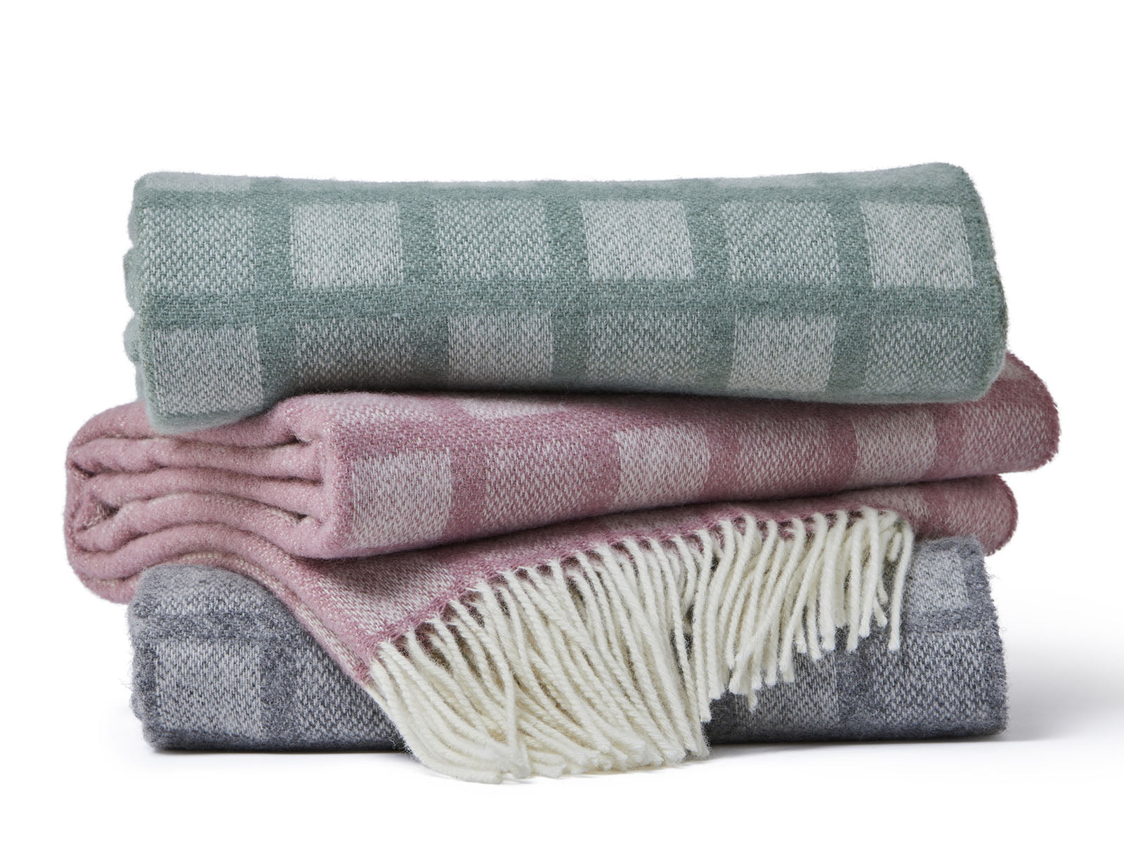Manhattan Pure New Wool Throws