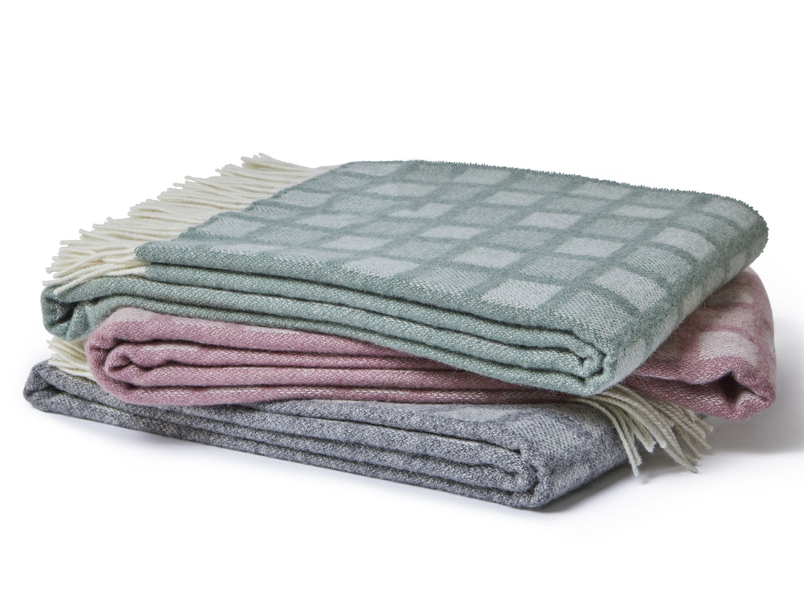 Manhattan Pure New Wool Throws