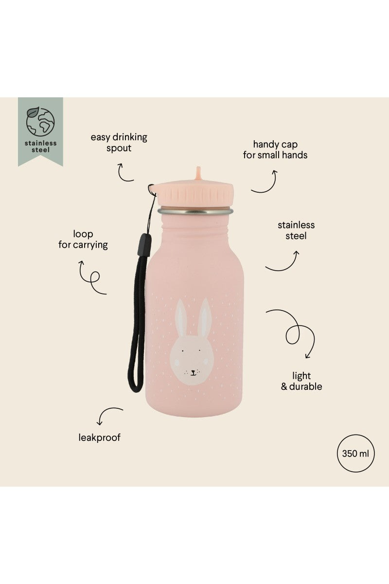 Stainless Steel Water Bottle with Bunny Design