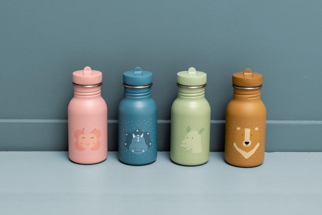 Stainless Steel Water Bottle with Bunny Design