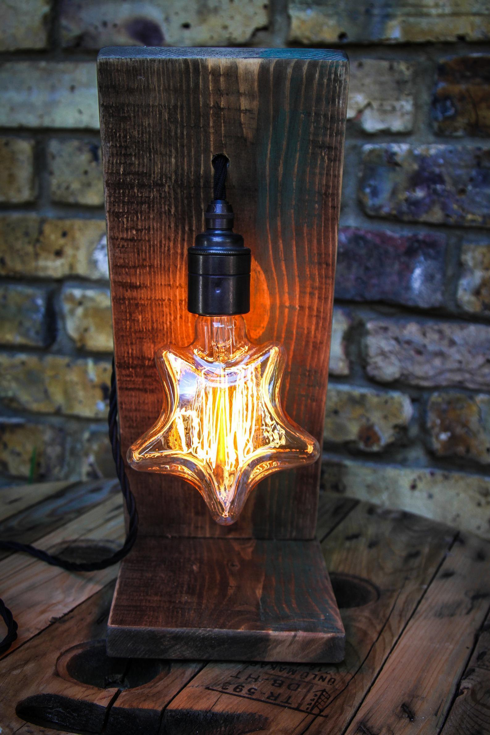 Star ‘Angel&#39; Table Lamp - made to order, personalised