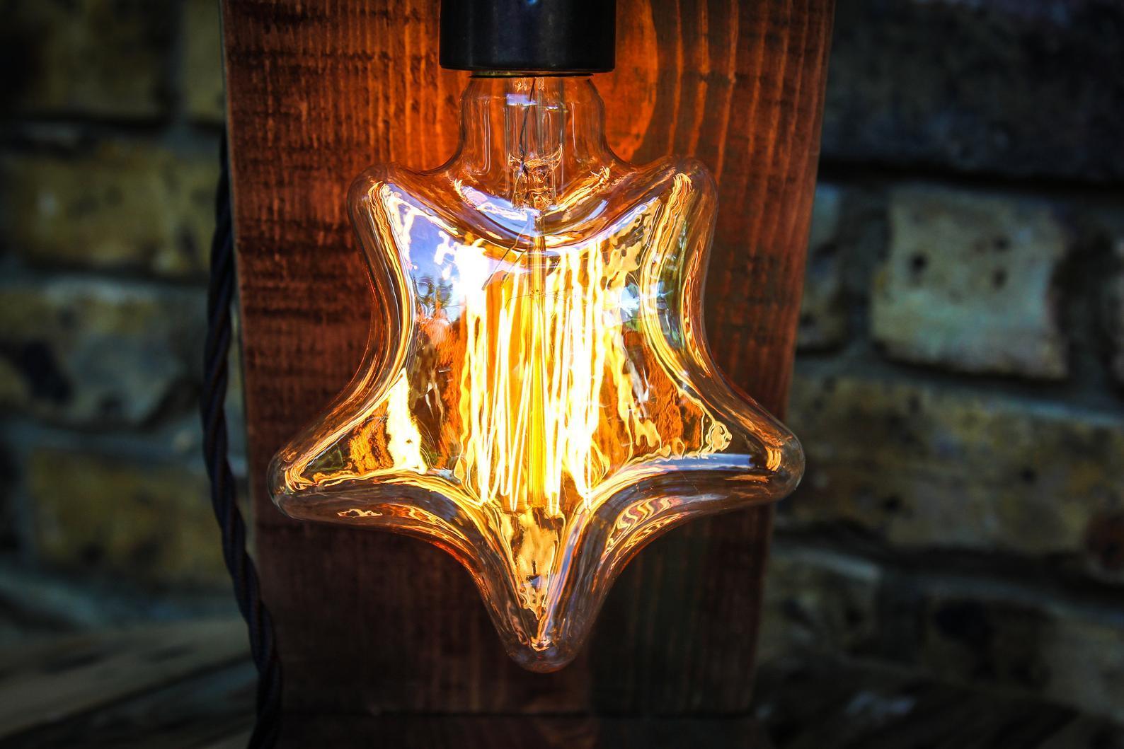 Star ‘Angel&#39; Table Lamp - made to order, personalised