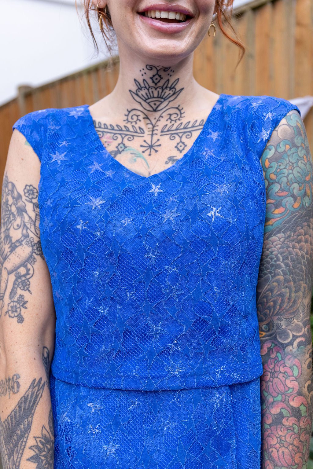 Star Breastfeeding Dress | Navy Nursing Dress | Limited Edition | MilkyMoon