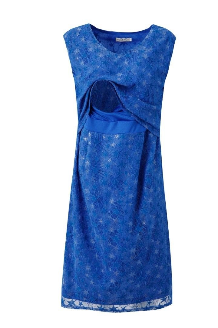 Star Breastfeeding Dress | Navy Nursing Dress | Limited Edition | MilkyMoon