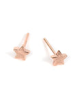 Star Earrings in Rose Gold or Silver