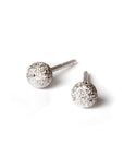 Stardust Ball Earrings - Rose Gold and Silver