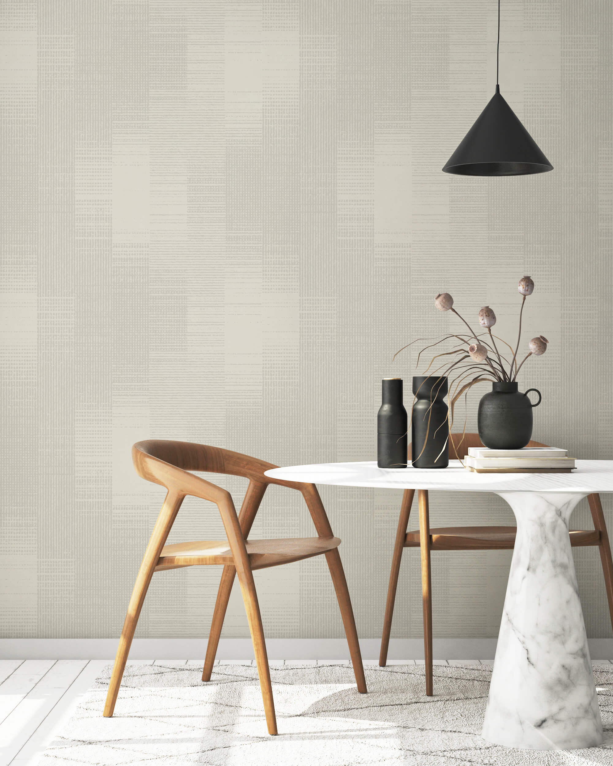 Strap Web Pattern Wallpaper