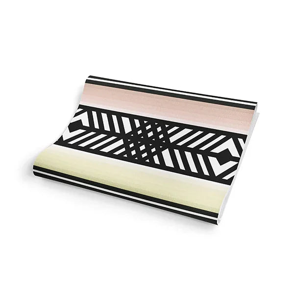 Yoga Mat | 6mm Thick | Striped | Non-Slip | Eco Friendly | Yune Yoga | Helena-3