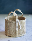 Natural Braided Jute Basket