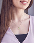 Gold Vermeil Sunflower Silver Charm