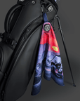 Sunset Drive Magnetic Golf Towel