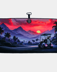 Sunset Drive Magnetic Golf Towel