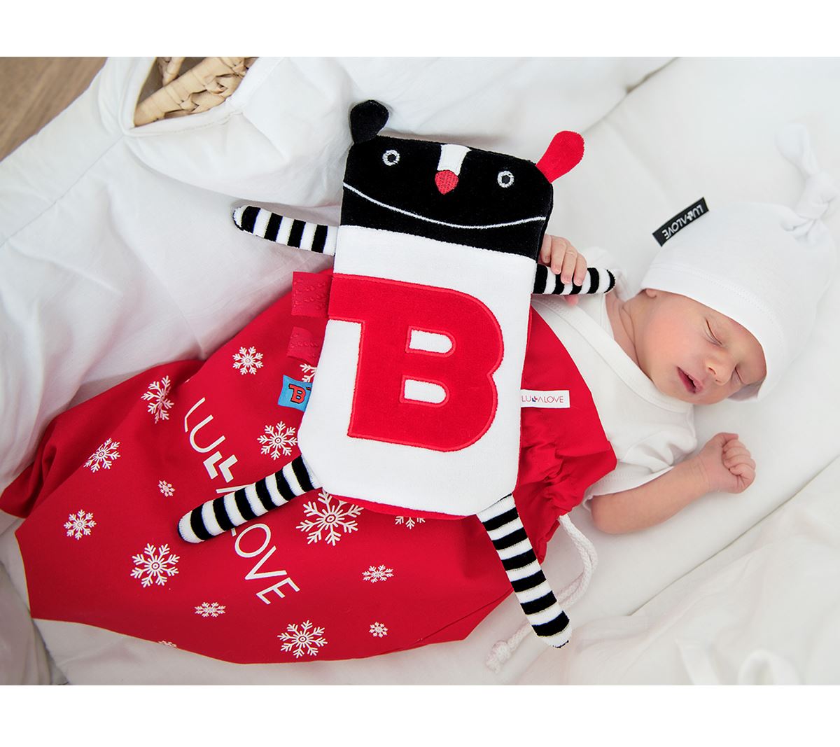 SuperToy Mr B - sensory toy with anti-colic thermal pouch