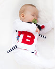 SuperToy Mr B - sensory toy with anti-colic thermal pouch