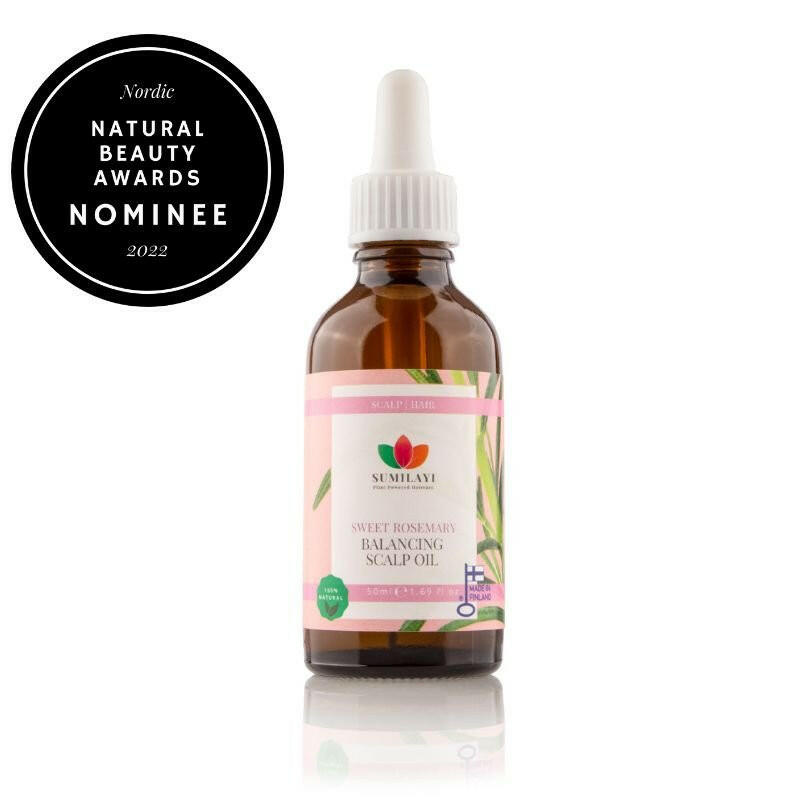 Sweet Rosemary Scalp Oil – Soothes & Balances, 100% Natural by Sumilayi at www.brixbailey.com