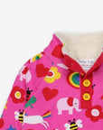 Cozy Organic Cotton Fleece-Lined Kids Sweatshirt with Pockets and Toby Tiger Design by Toby Tiger at brixbailey.com