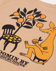 Official Moomin Product by Nordicbuddies - Organic Cotton Unisex T-Shirt in Beige by Moomin by NordicBuddies at www.brixbailey.com