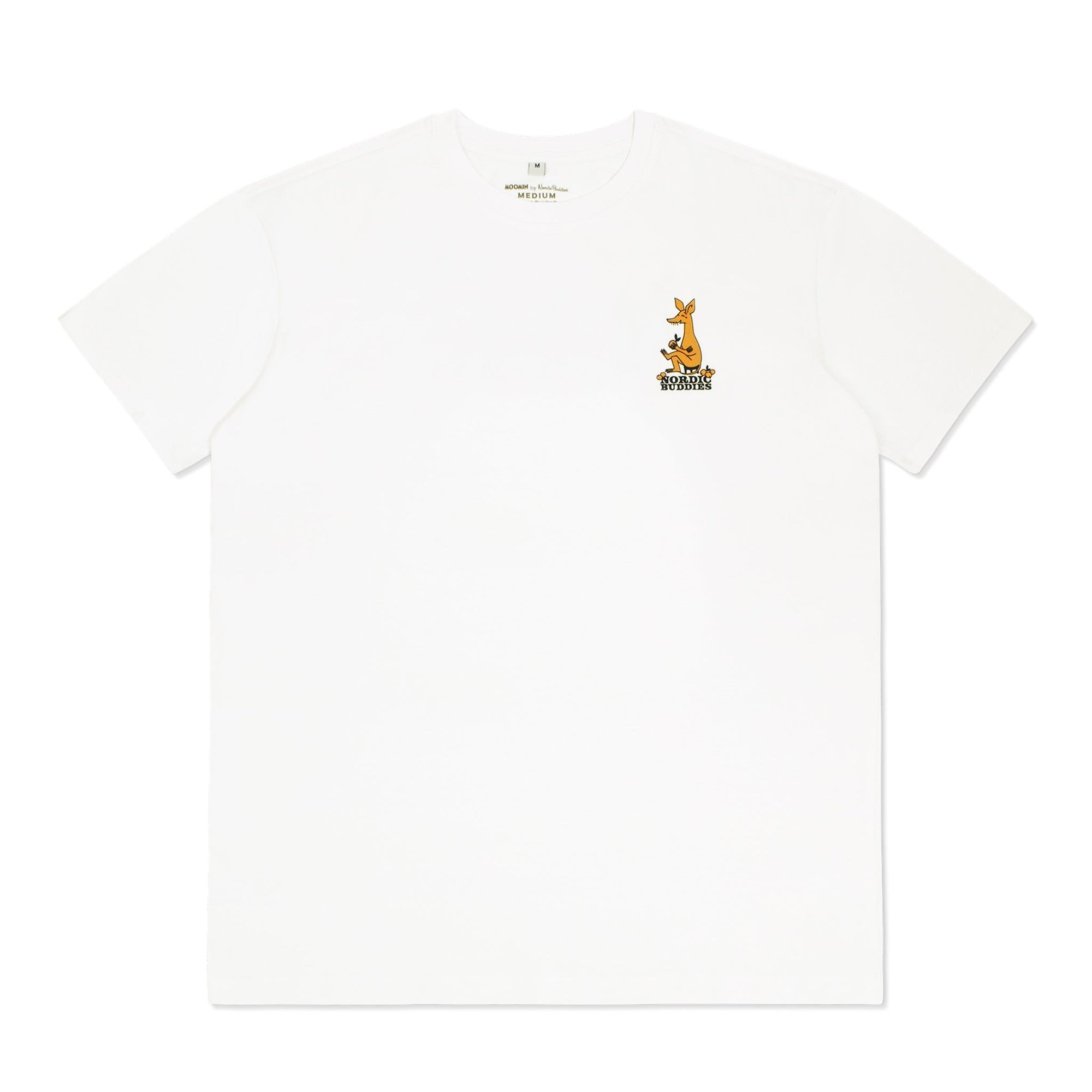 Organic Cotton White T Shirt Featuring Sniff