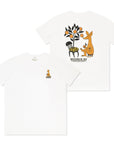 Official Moomin Product by Nordicbuddies - Organic Cotton Unisex T-Shirt in White by Moomin by NordicBuddies at www.brixbailey.com