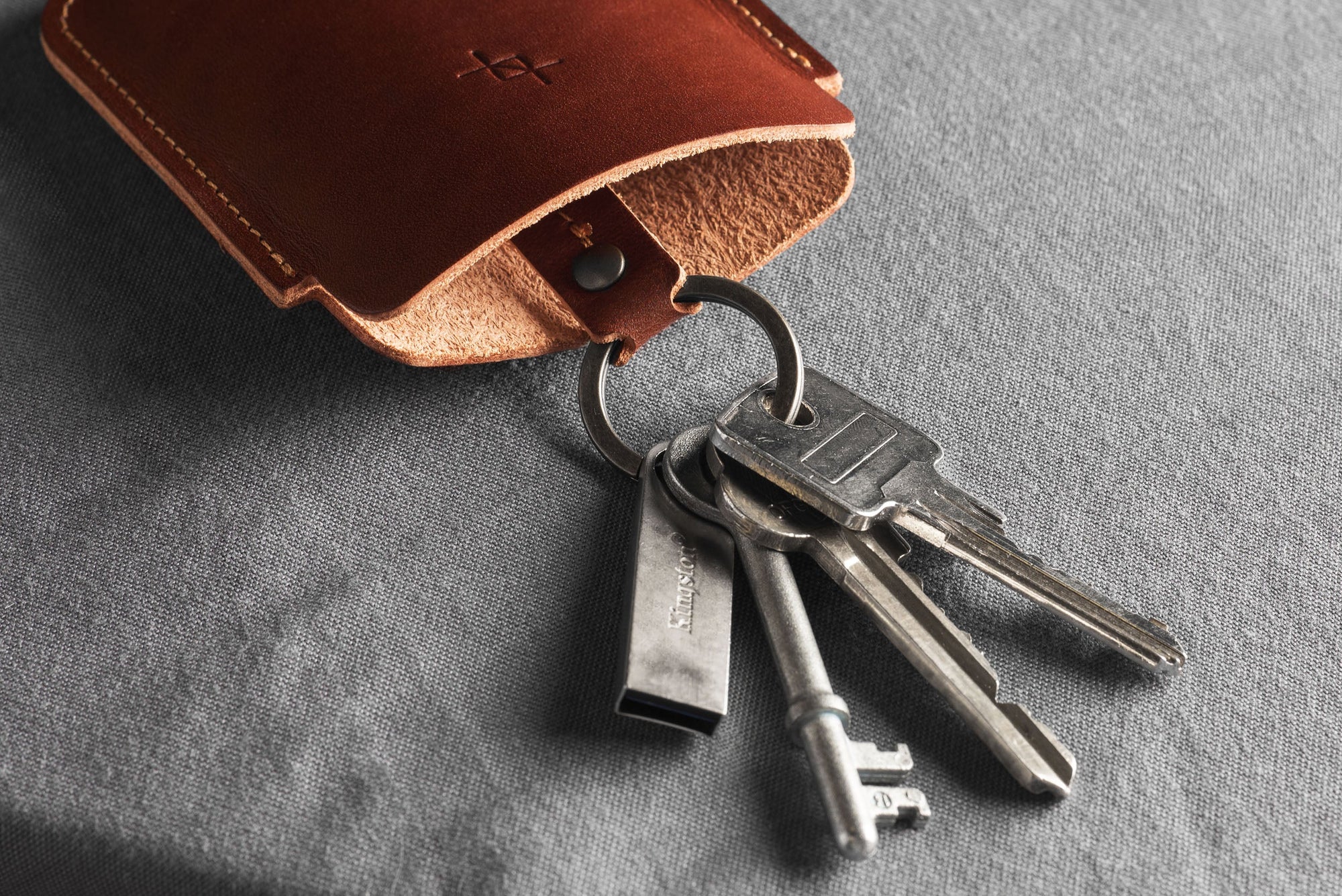 Leather Key Pouch Holder