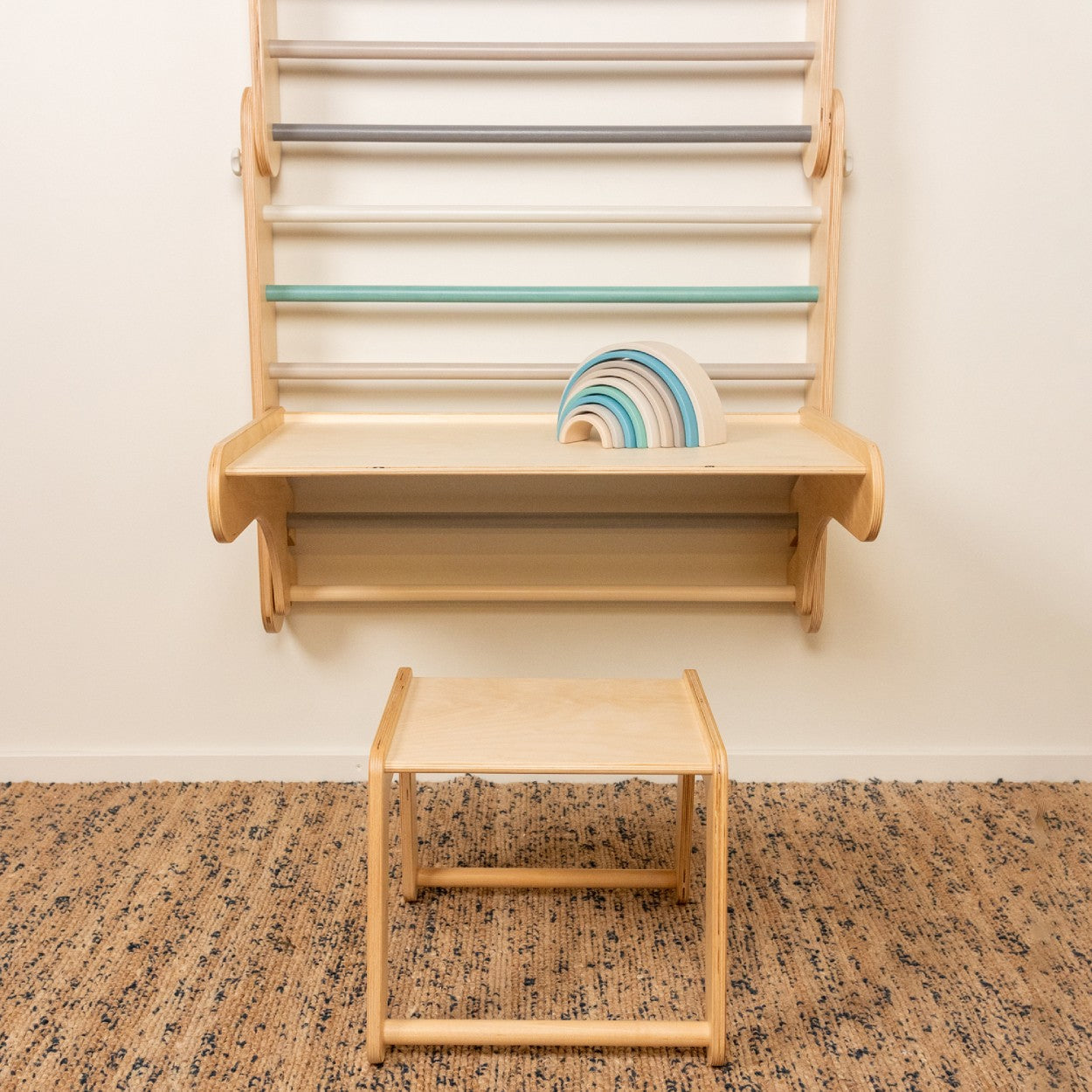 Climbing Table and Chair Set for Active Play