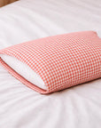 taie oreiller coton biologique vichy 60 40 enfant