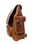 Men's Leather Tannery Backpack - Tan