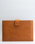 Leather Sleeve for iPad with Magnetic Strap