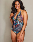 Tan Through Halterneck Swimsuit Tropic of Capricorn