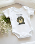 Mischievous Hot Dog Baby Bodysuit – Too Cute to Handle! Wire HairedDachshund