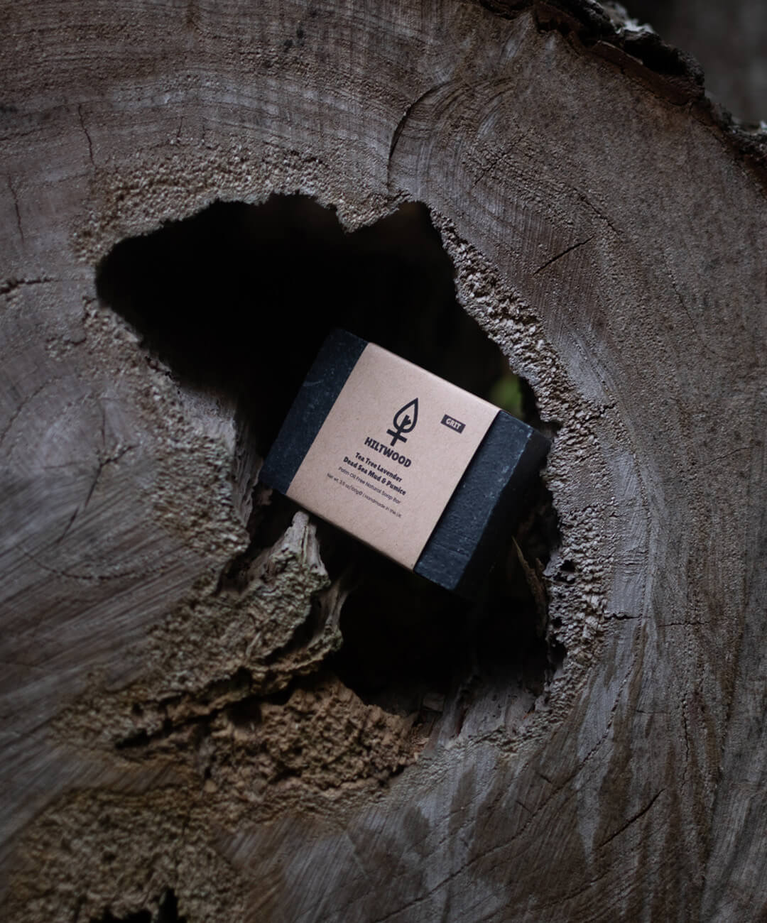 Tea Tree Lavender Dead Sea Mud &amp; Pumice Natural Soap Bar (With Grit)