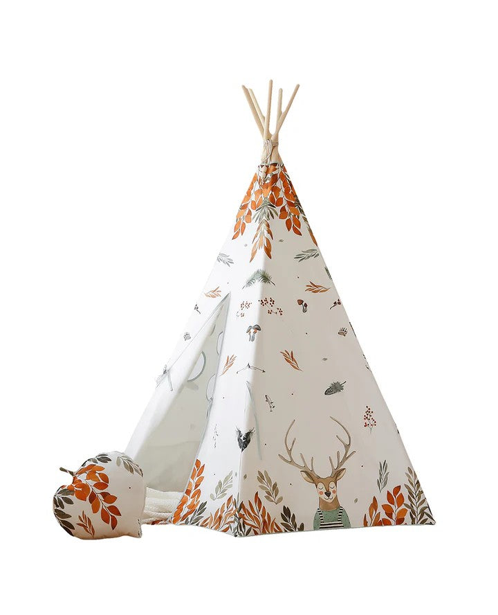 Forest Friends Cotton Play Tent