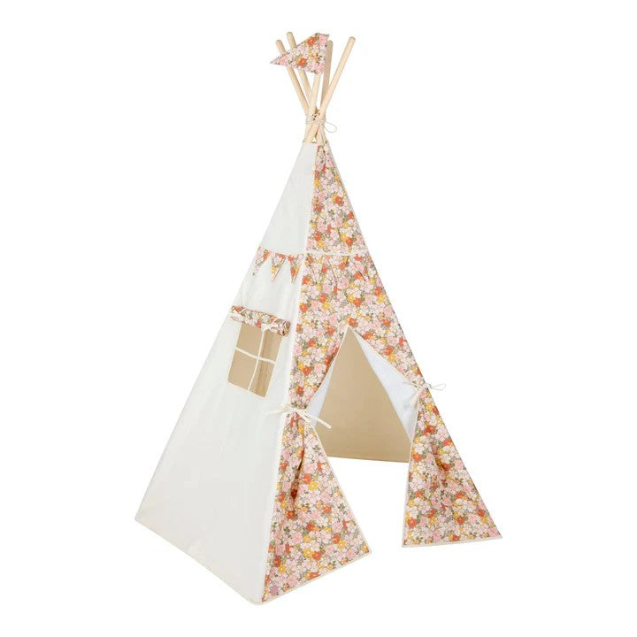 Green Garden Teepee Tent for Kids